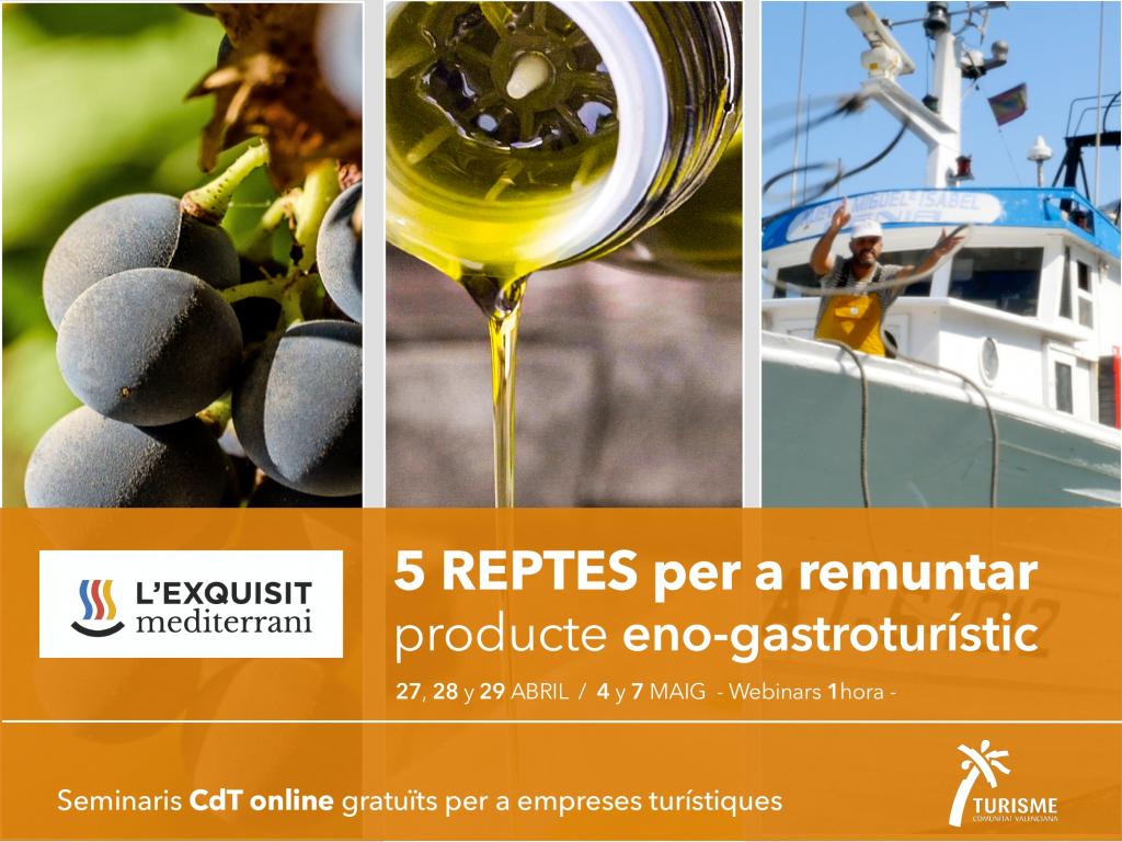 5 RETOS para remontar - producto eno-gastroturístico